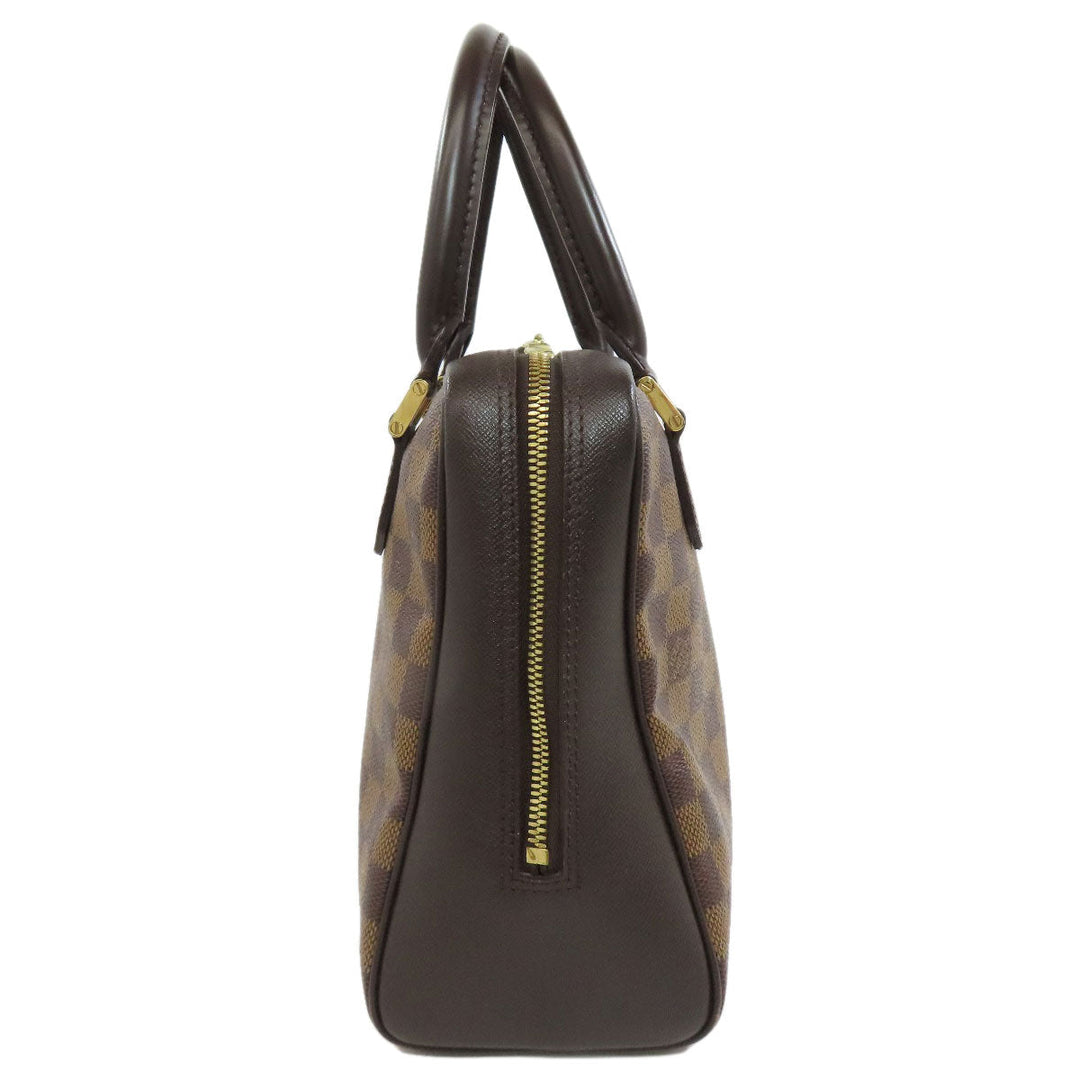 LOUIS VUITTON Handbag N51150 Damier canvas Brown Brera Women Used Authentic