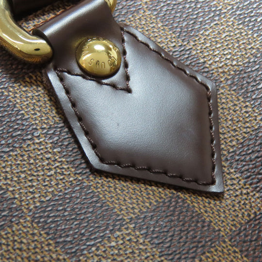 LOUIS VUITTON Tote Bag N51183 Damier canvas Brown Saleya PM Women Used Authentic