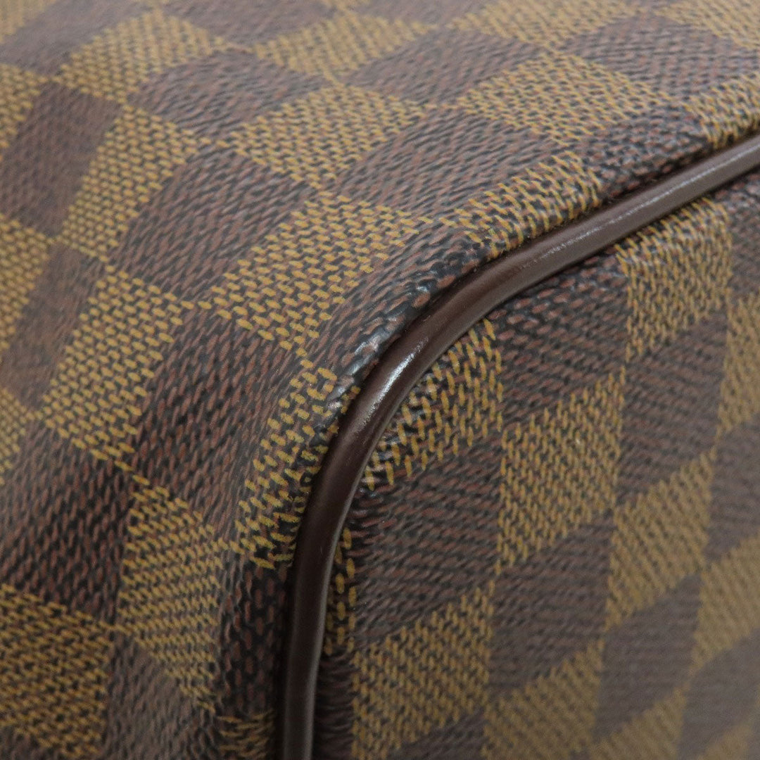 LOUIS VUITTON Tote Bag N51183 Damier canvas Brown Saleya PM Women Used Authentic