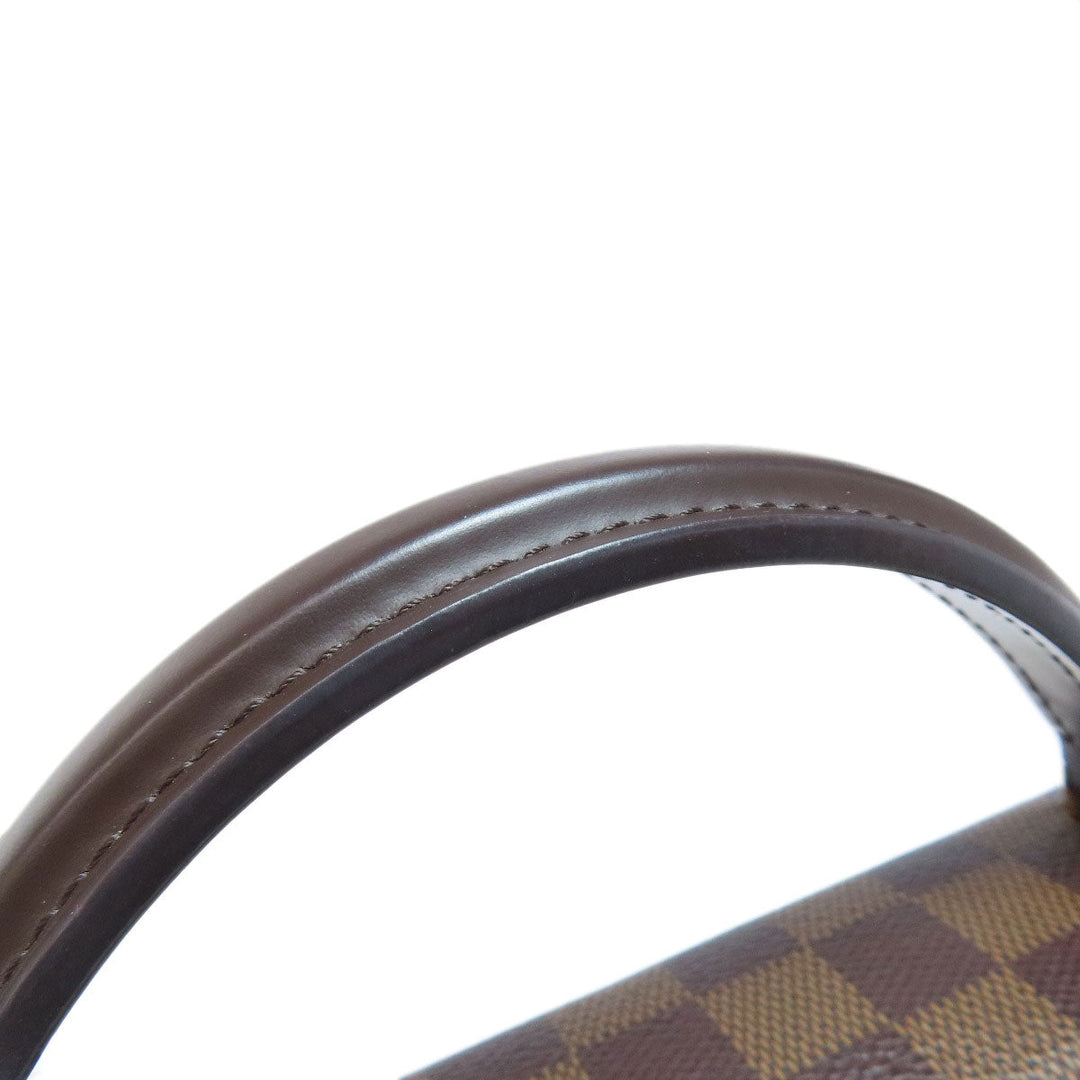 LOUIS VUITTON Tote Bag N53000 Damier canvas Brown Croisette Women Used Authentic