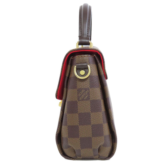 LOUIS VUITTON Tote Bag N53000 Damier canvas Brown Croisette Women Used Authentic