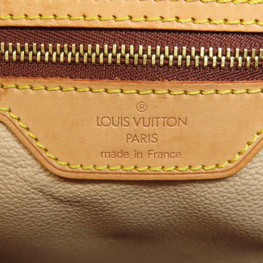 LOUIS VUITTON Tote Bag M42238 Monogram canvas Brown Bucket M Bucket PM Women Used Authentic