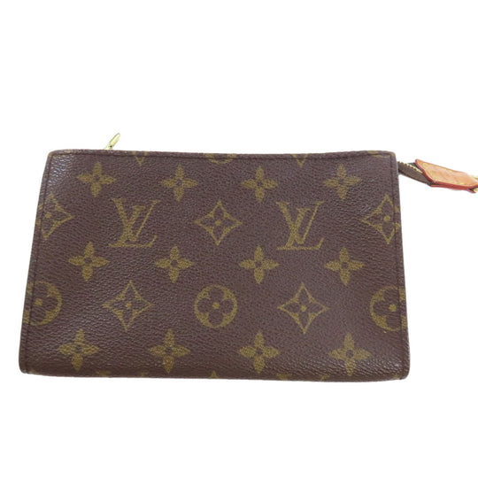 LOUIS VUITTON Tote Bag M42238 Monogram canvas Brown Bucket M Bucket PM Women Used Authentic