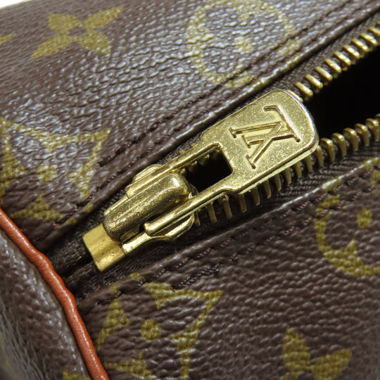 LOUIS VUITTON Handbag M51366 Monogram canvas Brown Papillon 26 old Women Used Authentic