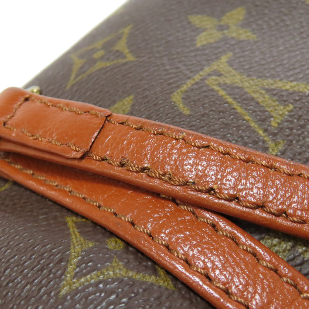 LOUIS VUITTON Handbag M51366 Monogram canvas Brown Papillon 26 old Women Used Authentic