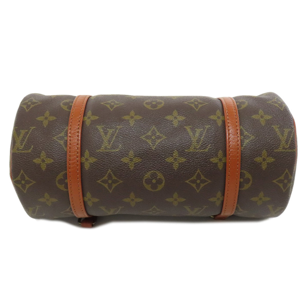 LOUIS VUITTON Handbag M51366 Monogram canvas Brown Papillon 26 old Women Used Authentic