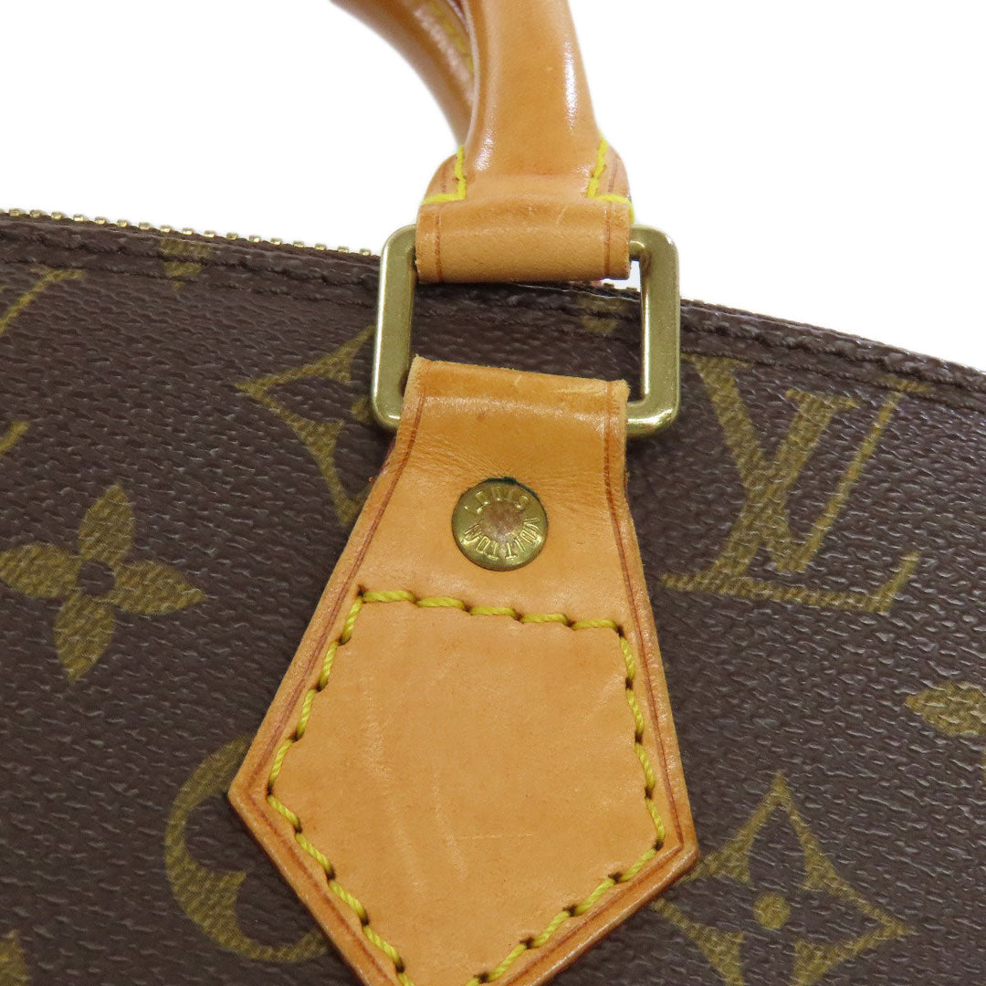 LOUIS VUITTON Handbag M51130 Monogram canvas Brown Alma Women Used Authentic