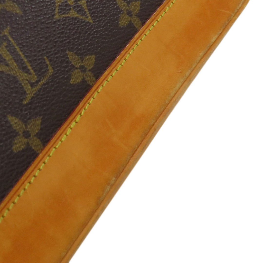 LOUIS VUITTON Handbag M51130 Monogram canvas Brown Alma Women Used Authentic
