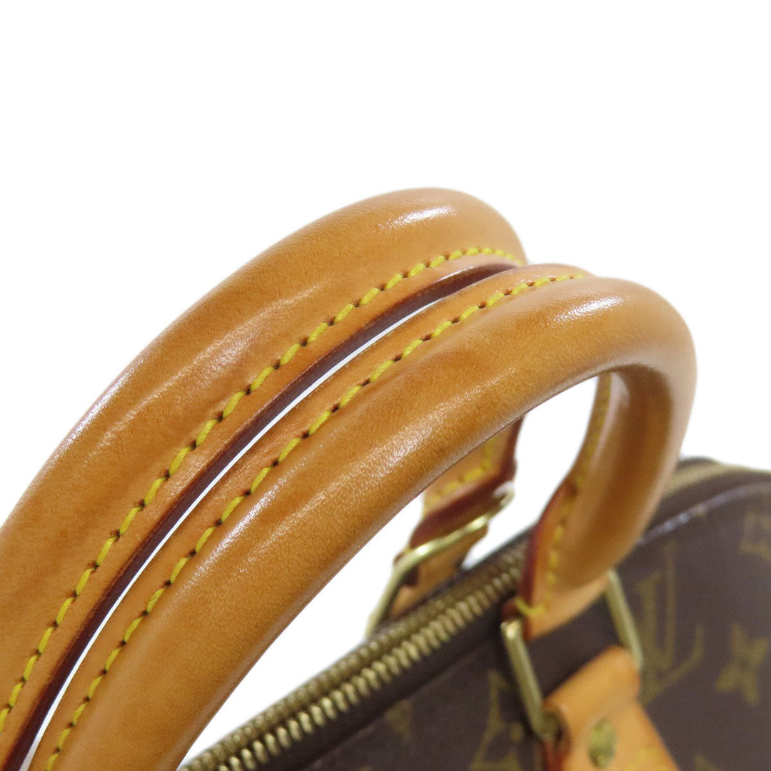 LOUIS VUITTON Handbag M51130 Monogram canvas Brown Alma Women Used Authentic