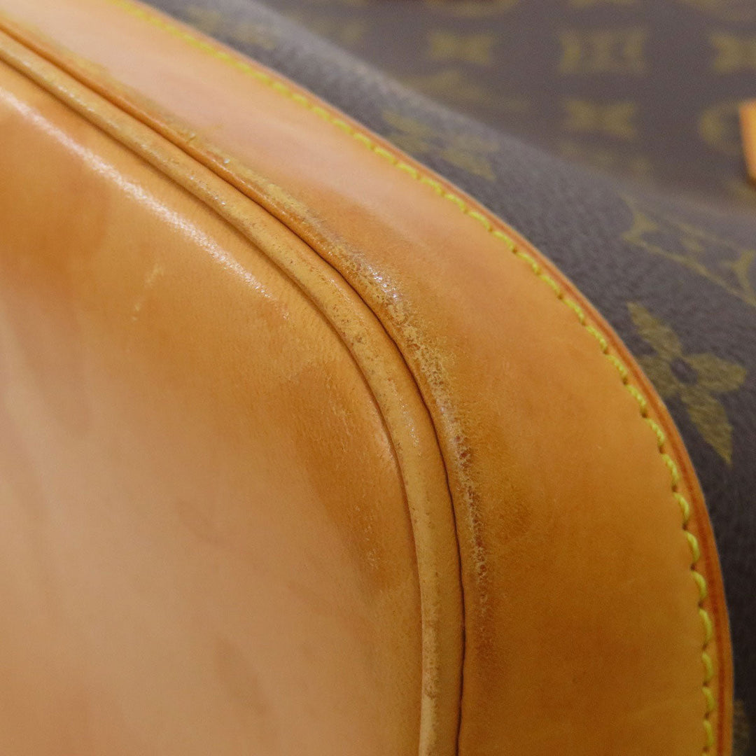 LOUIS VUITTON Handbag M51130 Monogram canvas Brown Alma Women Used Authentic