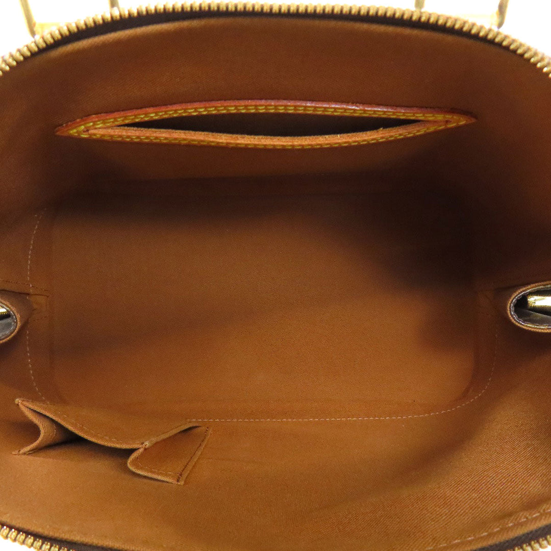 LOUIS VUITTON Handbag M51130 Monogram canvas Brown Alma Women Used Authentic