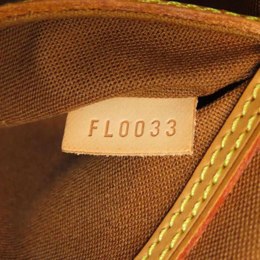 LOUIS VUITTON Handbag M51130 Monogram canvas Brown Alma Women Used Authentic