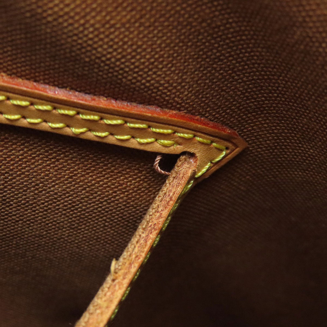 LOUIS VUITTON Handbag M51130 Monogram canvas Brown Alma Women Used Authentic