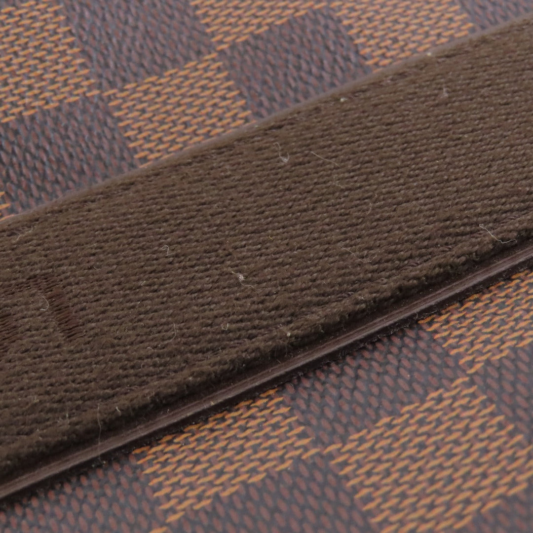 LOUIS VUITTON Handbag N52006 Damier canvas Brown Kabbabobur Women Used Authentic