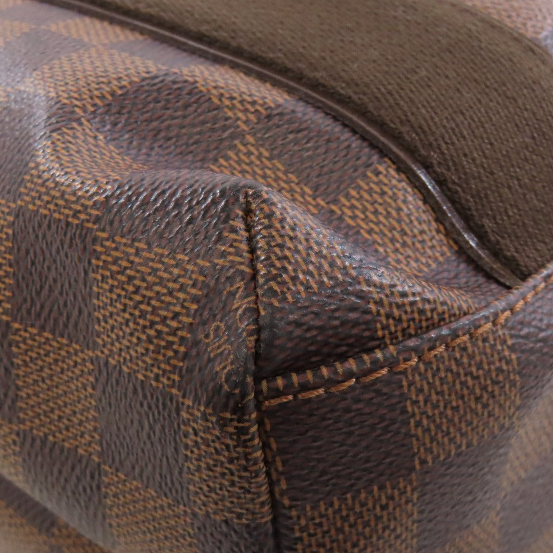 LOUIS VUITTON Handbag N52006 Damier canvas Brown Kabbabobur Women Used Authentic