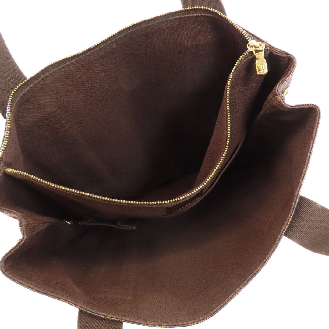 LOUIS VUITTON Handbag N52006 Damier canvas Brown Kabbabobur Women Used Authentic