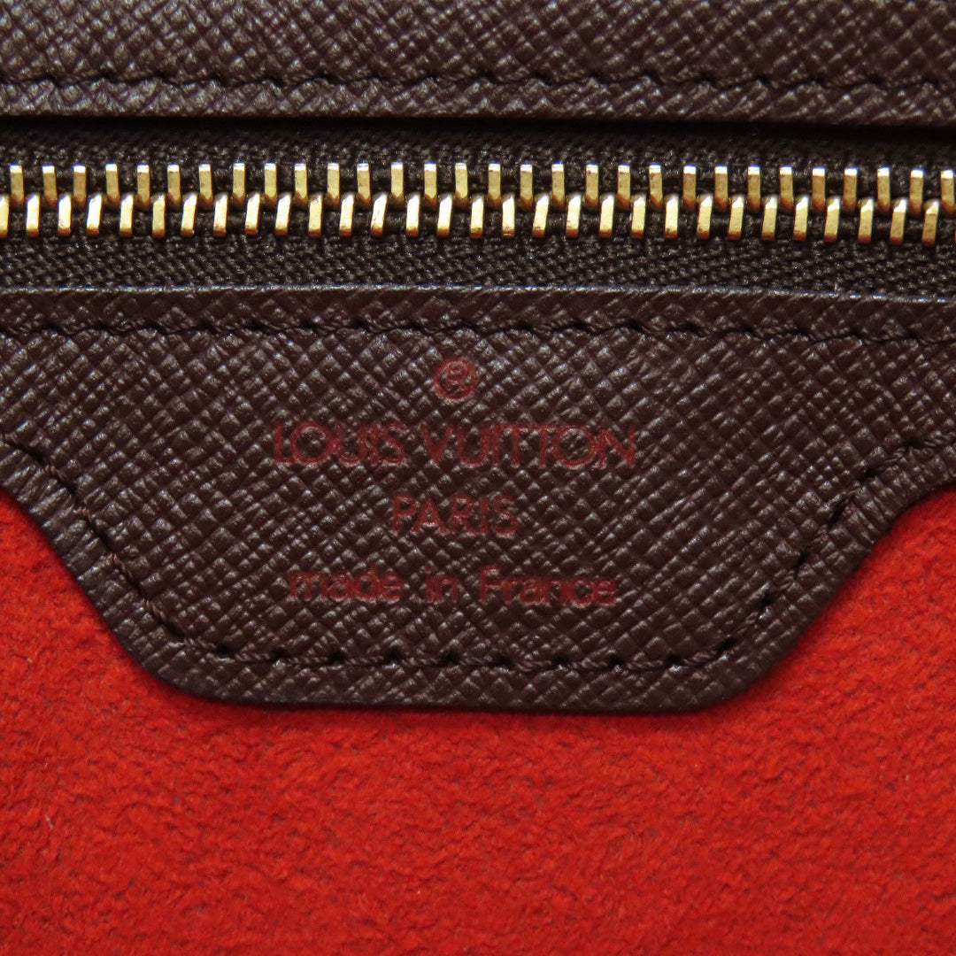 LOUIS VUITTON Handbag N51155 Damier canvas Brown Triana Women Used Authentic