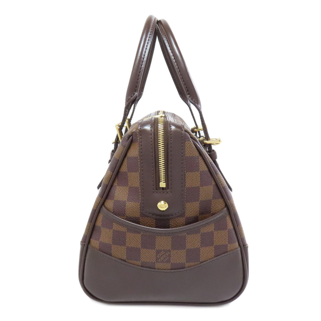 LOUIS VUITTON Boston Duffel bag N52000 Damier canvas Brown Berkeley Women Used Authentic