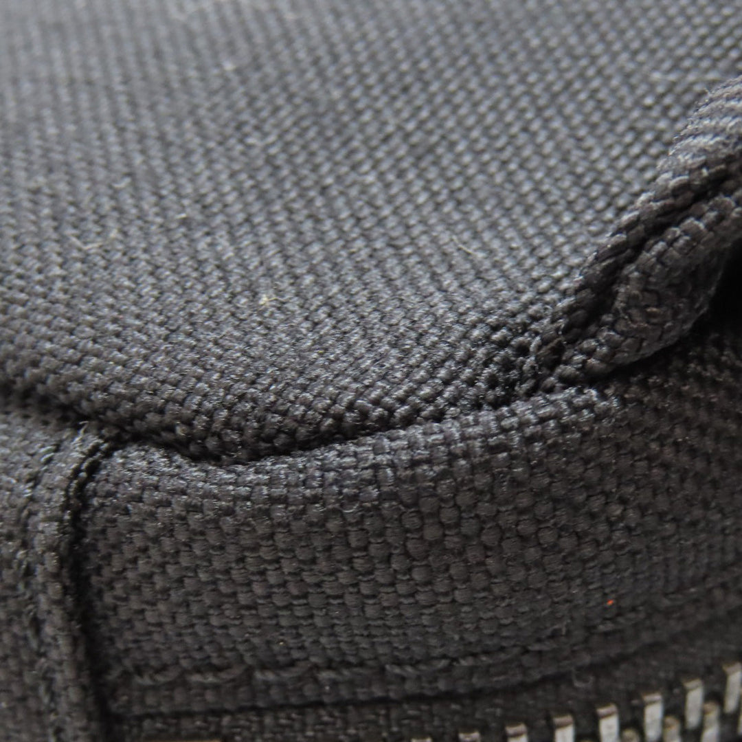 Maison Margiela Sling bag canvas black logo Women Used Authentic