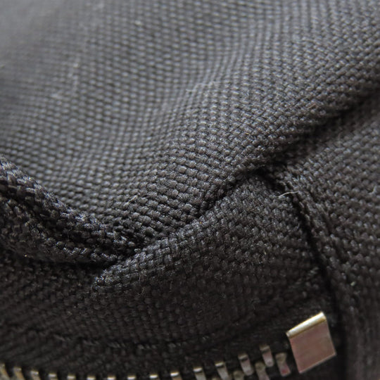 Maison Margiela Sling bag canvas black logo Women Used Authentic