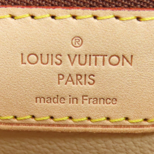 LOUIS VUITTON Tote Bag M42236 Monogram canvas Brown Bucket L Bucket GM Women Used Authentic