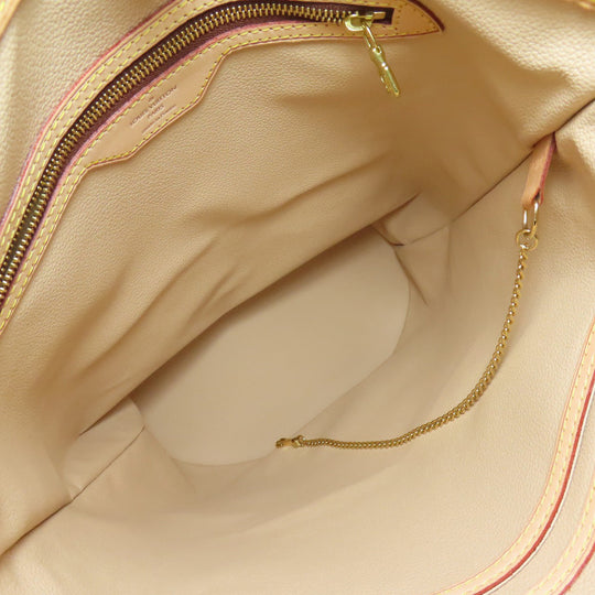 LOUIS VUITTON Tote Bag M42236 Monogram canvas Brown Bucket L Bucket GM Women Used Authentic