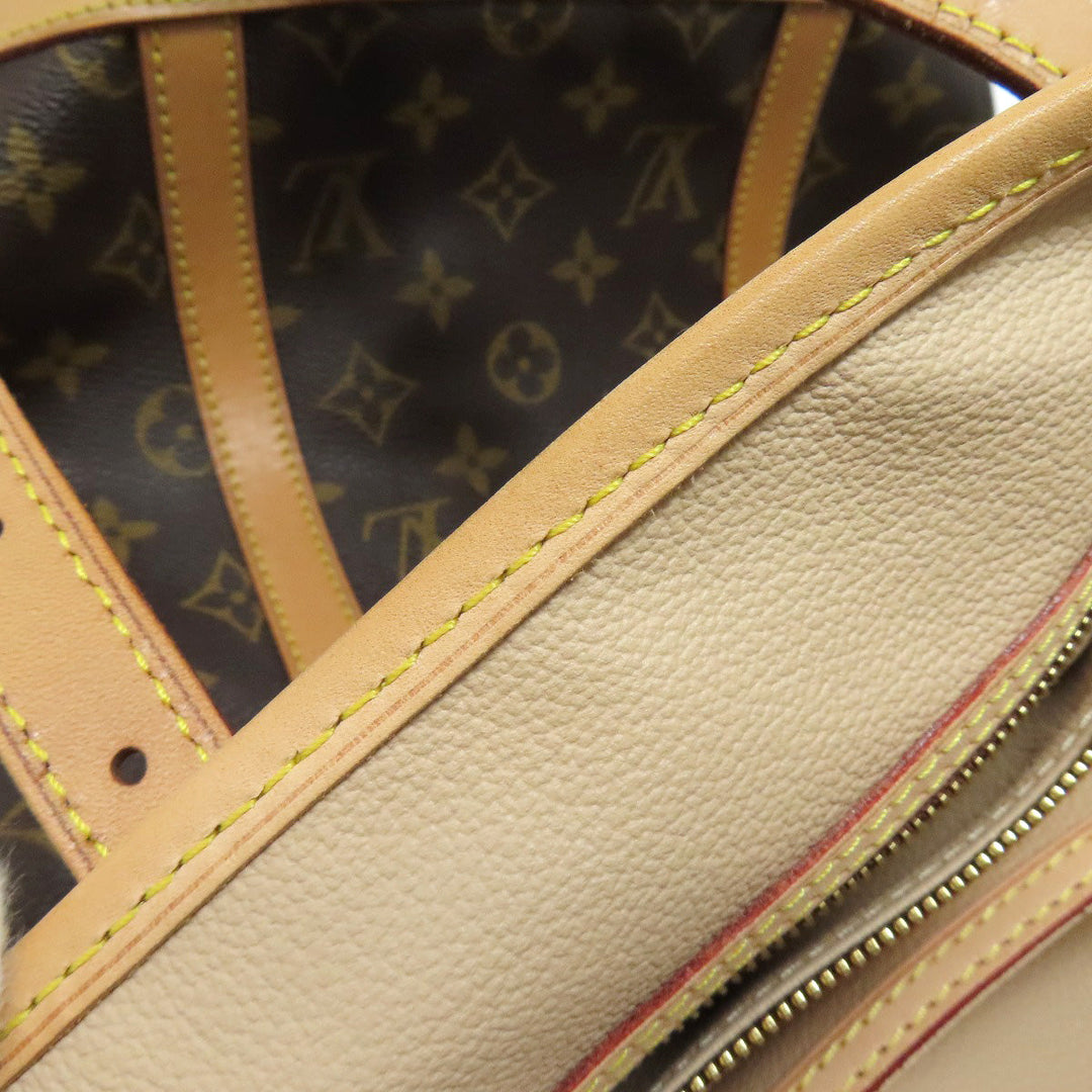 LOUIS VUITTON Tote Bag M42236 Monogram canvas Brown Bucket L Bucket GM Women Used Authentic