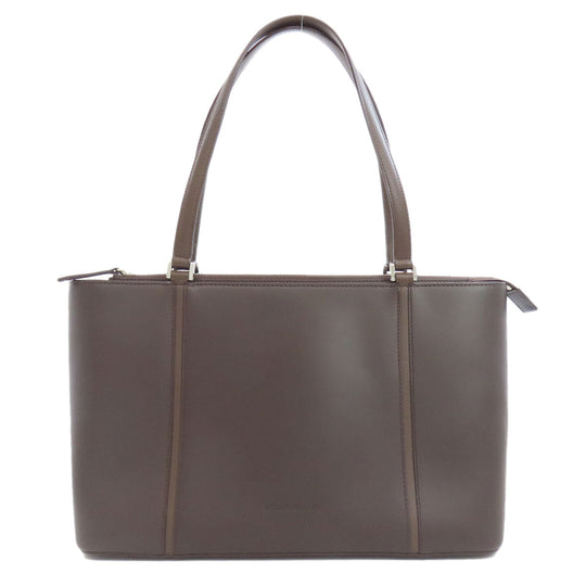 BURBERRY Tote Bag leather Brown logo