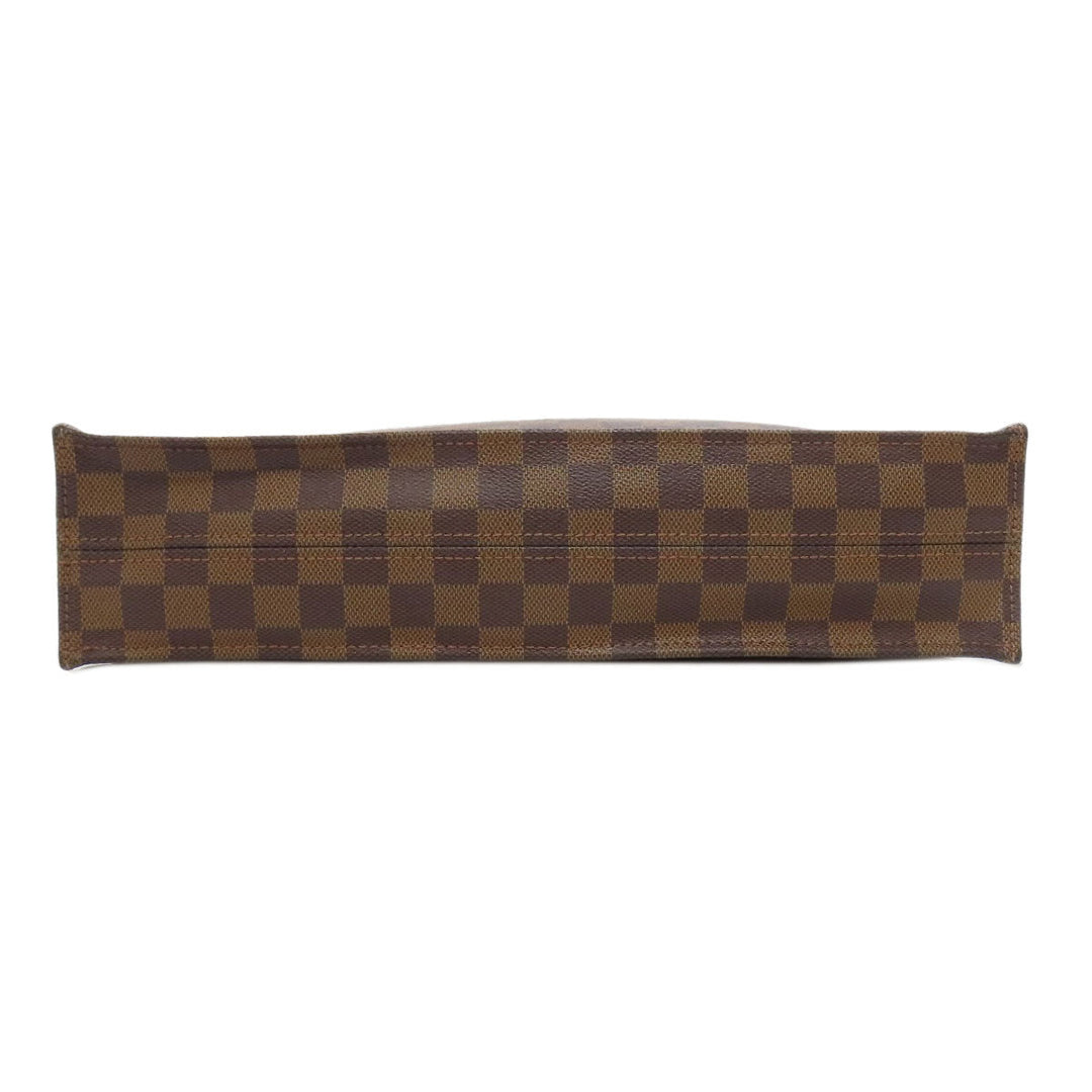 LOUIS VUITTON Handbag N51140 Damier canvas Brown Sac Plat Women Used Authentic