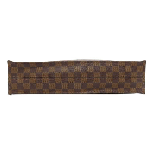 LOUIS VUITTON Handbag N51140 Damier canvas Brown Sac Plat Women Used Authentic