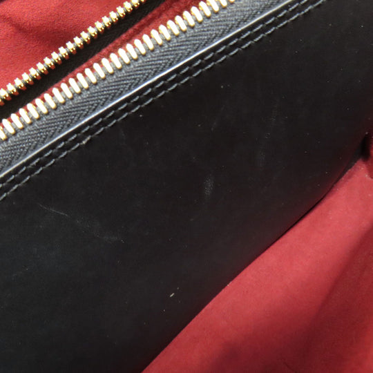 LOUIS VUITTON Handbag M45499 Ann Platt black Montaigne MM Women Used Authentic