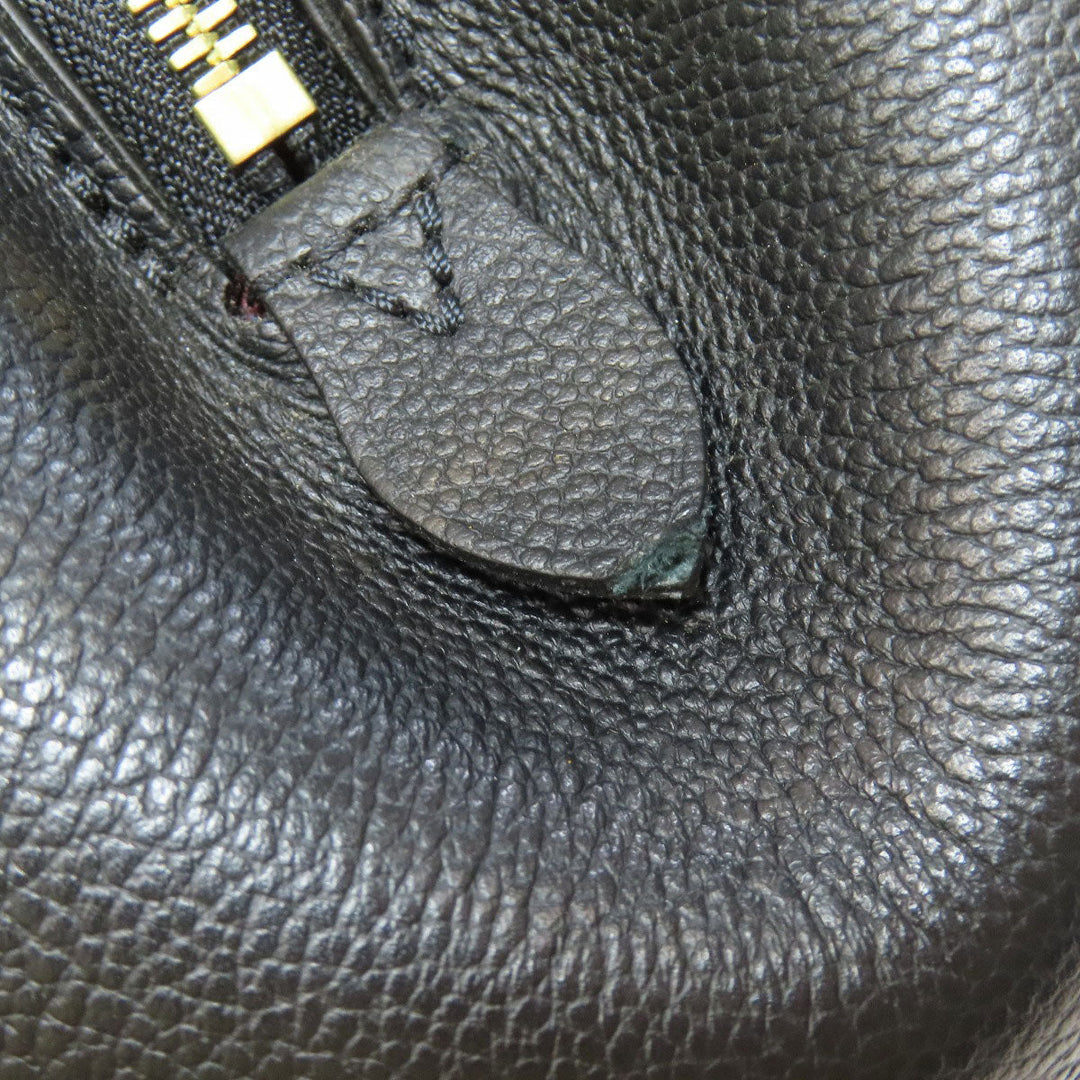 LOUIS VUITTON Handbag M45499 Ann Platt black Montaigne MM Women Used Authentic