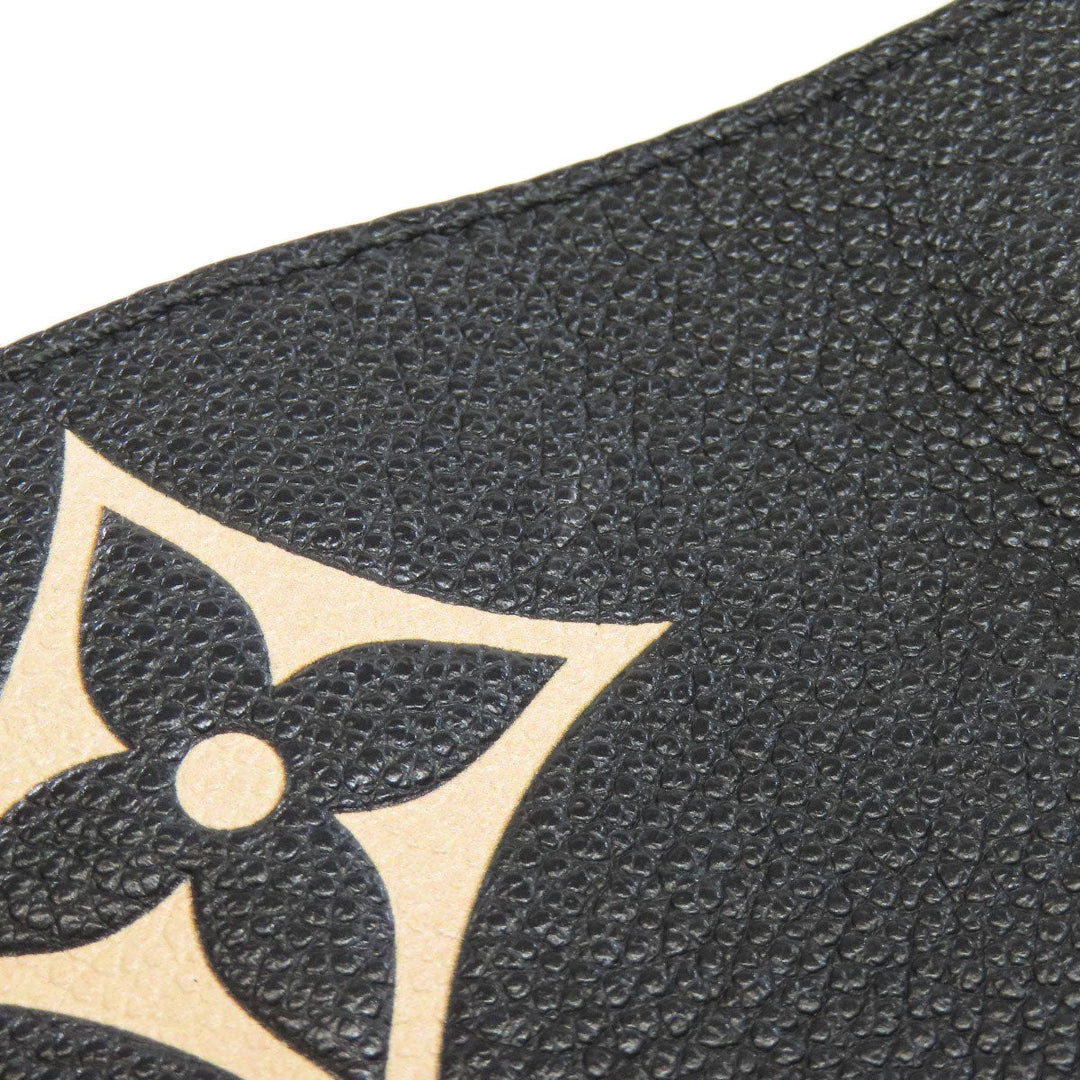 LOUIS VUITTON Handbag M45499 Ann Platt black Montaigne MM Women Used Authentic