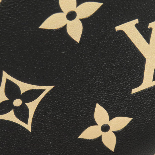 LOUIS VUITTON Handbag M45499 Ann Platt black Montaigne MM Women Used Authentic