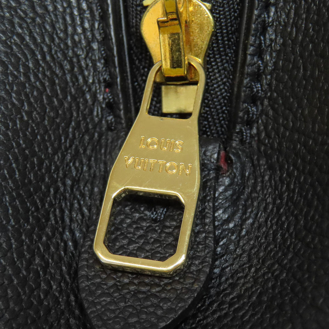 LOUIS VUITTON Handbag M45499 Ann Platt black Montaigne MM Women Used Authentic