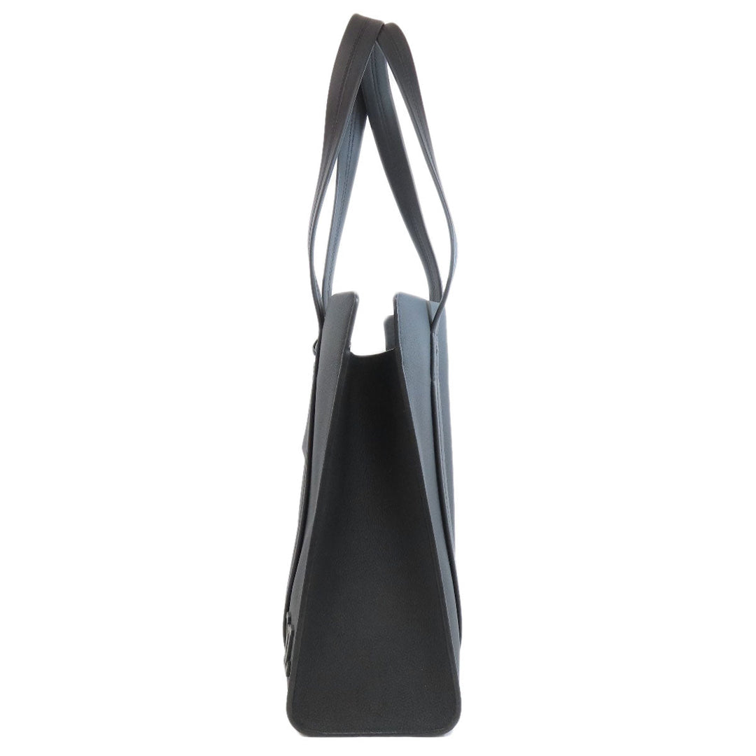 LOUIS VUITTON Tote Bag M57308 Grain Calfskin Leather black Aerogram Takeoff Tote Women Used Authentic