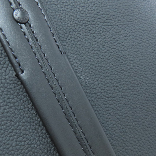 LOUIS VUITTON Tote Bag M57308 Grain Calfskin Leather black Aerogram Takeoff Tote Women Used Authentic