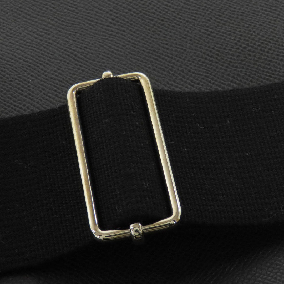 HERMES Shoulder Bag Epsom black Evelyn 3 PM SilverMetal Women Used Authentic