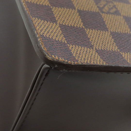 LOUIS VUITTON Handbag N51145 Damier canvas Brown Venice PM Women Used Authentic