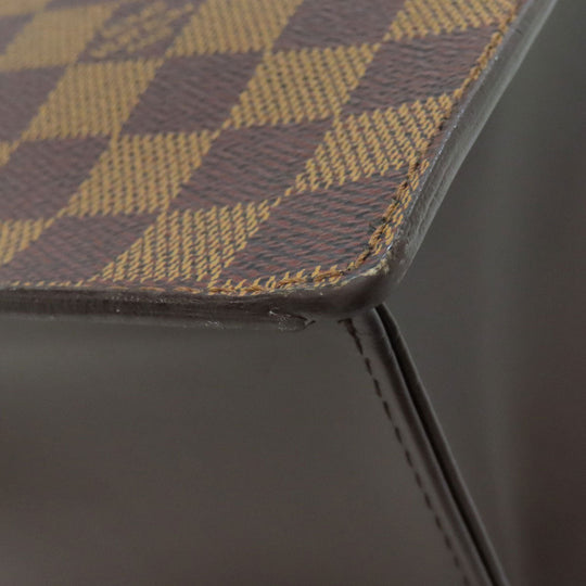 LOUIS VUITTON Handbag N51145 Damier canvas Brown Venice PM Women Used Authentic