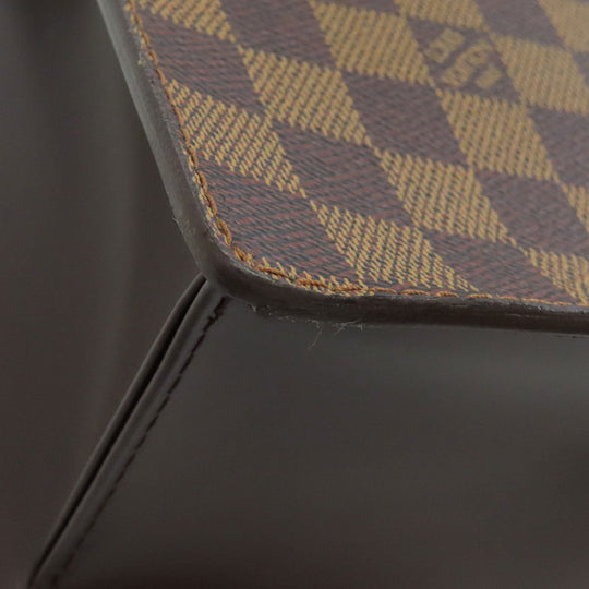 LOUIS VUITTON Handbag N51145 Damier canvas Brown Venice PM Women Used Authentic
