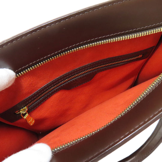 LOUIS VUITTON Handbag N51145 Damier canvas Brown Venice PM Women Used Authentic