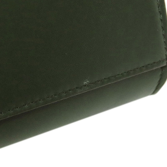 CELINE Handbag leather black Trapeze 2WAY Women Used Authentic