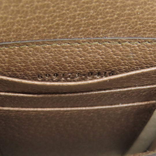GUCCI Shoulder Bag 699173 PVC beige Ofidia Women Used Authentic