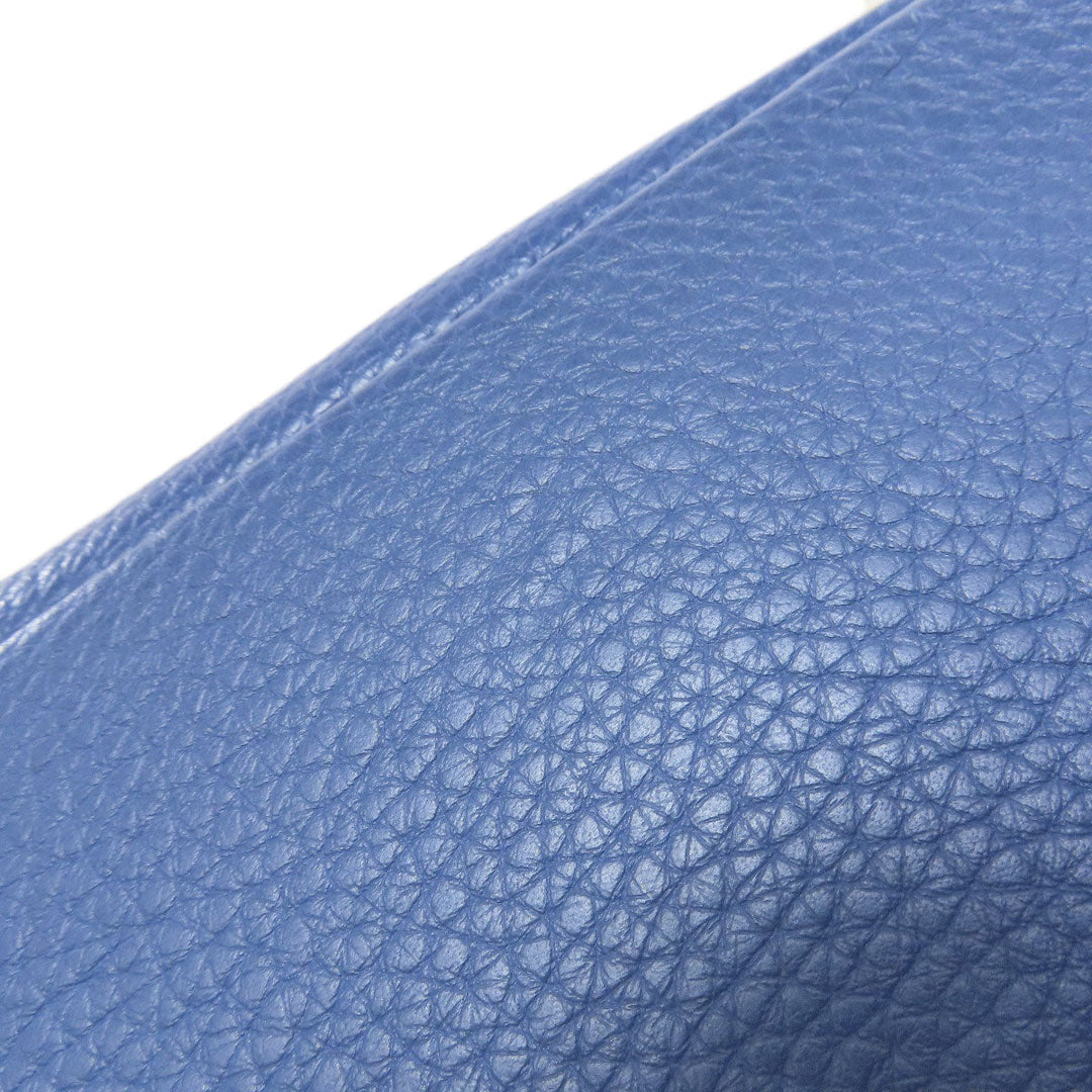 HERMES Handbag Taurillon Clemence blue Bolide 31 SilverMetal Women Used Authentic