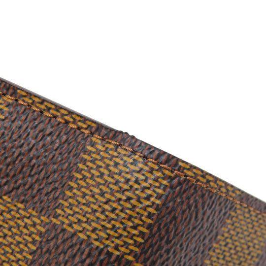 LOUIS VUITTON Key case Key holder  N62631 Damier canvas Brown Multicles4 Women(Unisex) Used Authentic