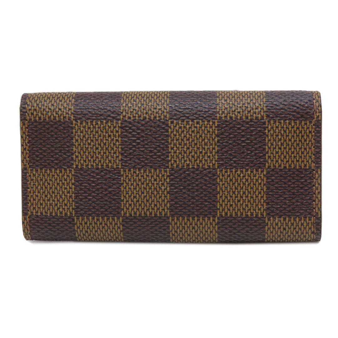 LOUIS VUITTON Key case Key holder  N62631 Damier canvas Brown Multicles4 Women(Unisex) Used Authentic