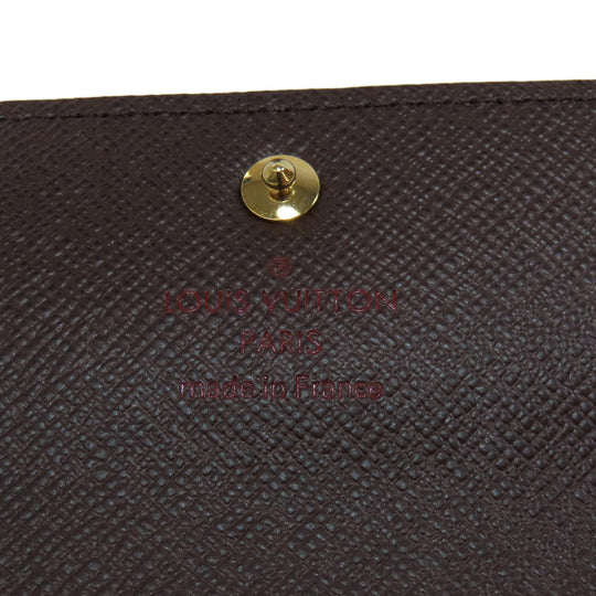 LOUIS VUITTON Key case Key holder  N62631 Damier canvas Brown Multicles4 Women(Unisex) Used Authentic