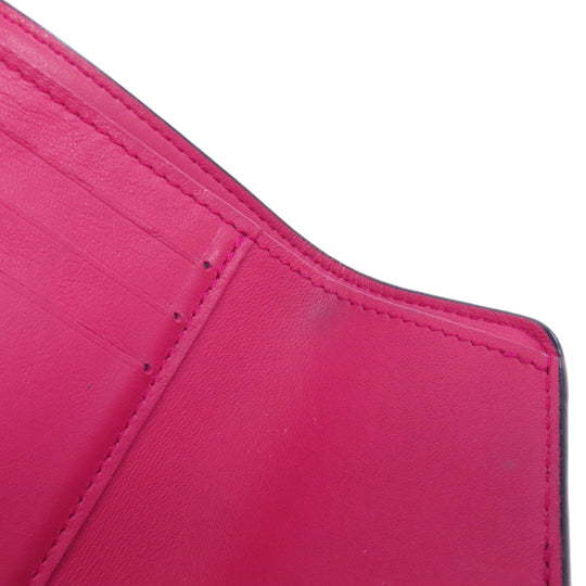 LOUIS VUITTON Bifold Wallet M69176 leather black Portefeuille LV Pont Neuf Women Used Authentic