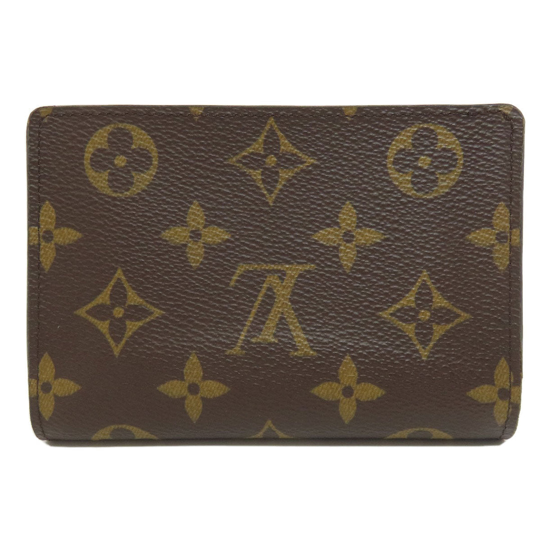 LOUIS VUITTON Bifold Wallet M69432 Monogram reverse Brown Portefeuille Juliet Women Used Authentic